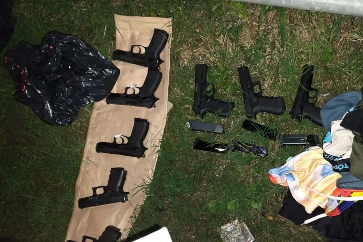 A 24 años no van: prisión efectiva para una banda que cruzaba pistolas a Chile