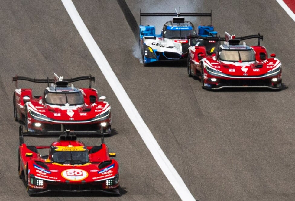 Ferrari le sacó provecho al drama ajeno y se subió a lo más alto en Austin