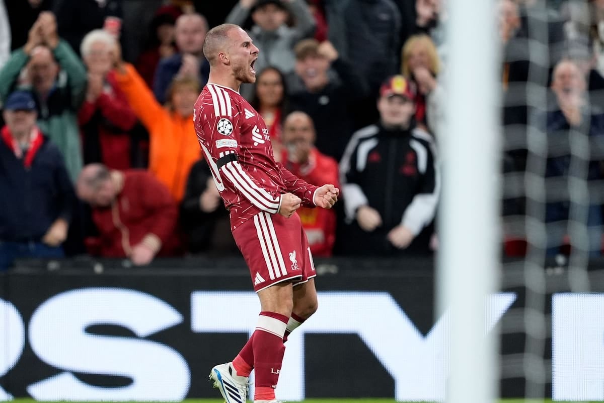 Mac Allister, de la tristeza a la zurda salvadora: Liverpool se lo dio vuelta al Atlético en Anfield