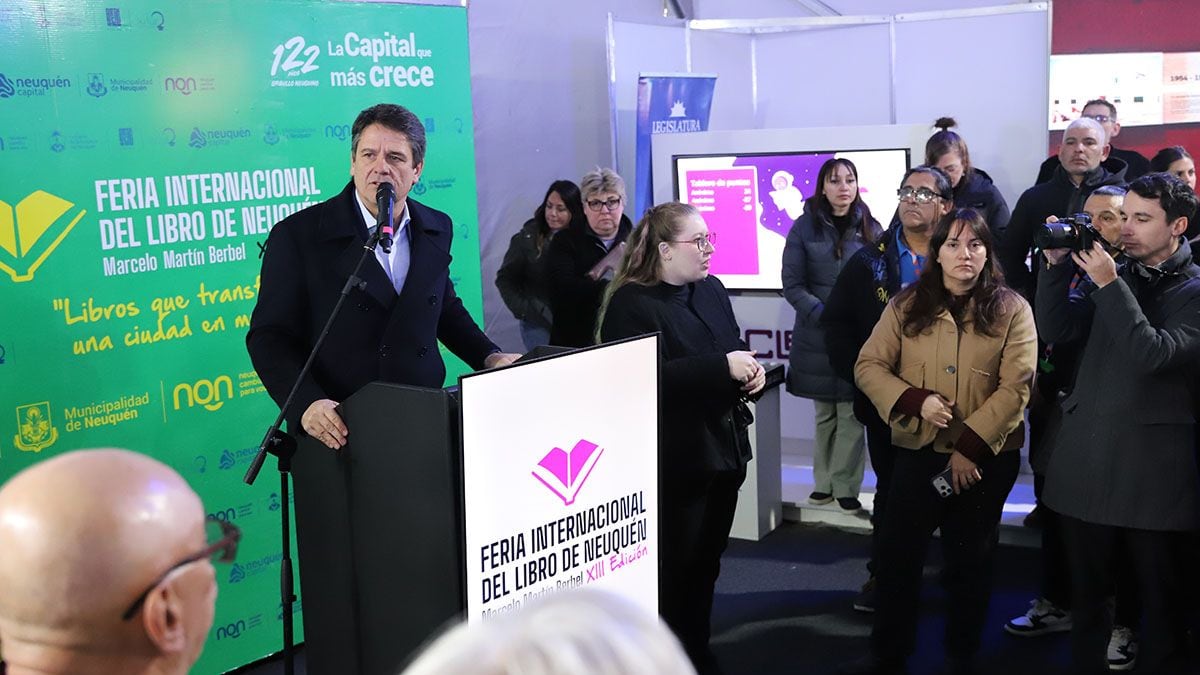 Arrancó la Feria del Libro de Neuquén y va hasta el 20 de septiembre: más de cien stands, seiscientas actividades y un cierre que pinta para récord