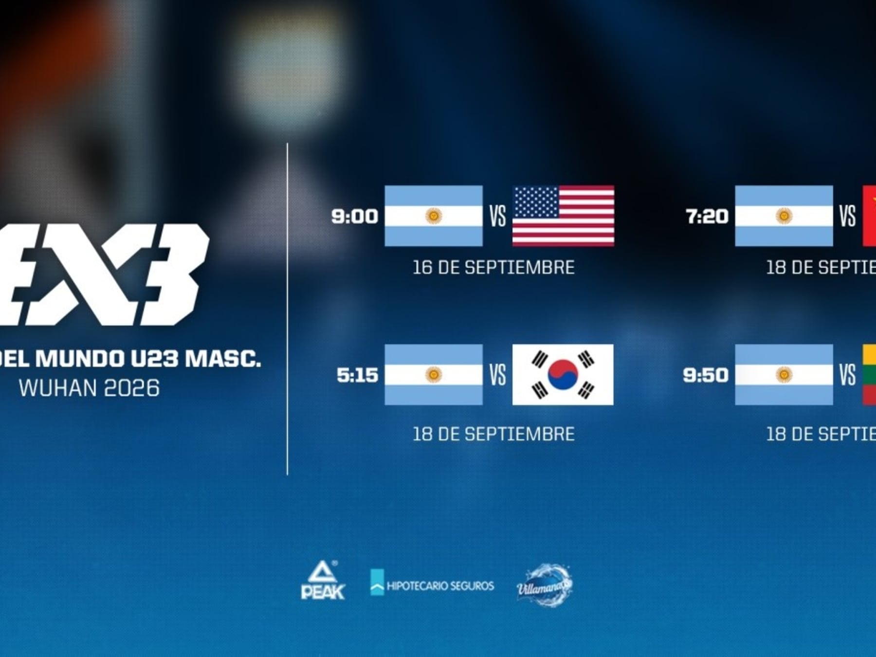 Argentina calienta motores en Wuhan y se prueba la camiseta contra Estados Unidos