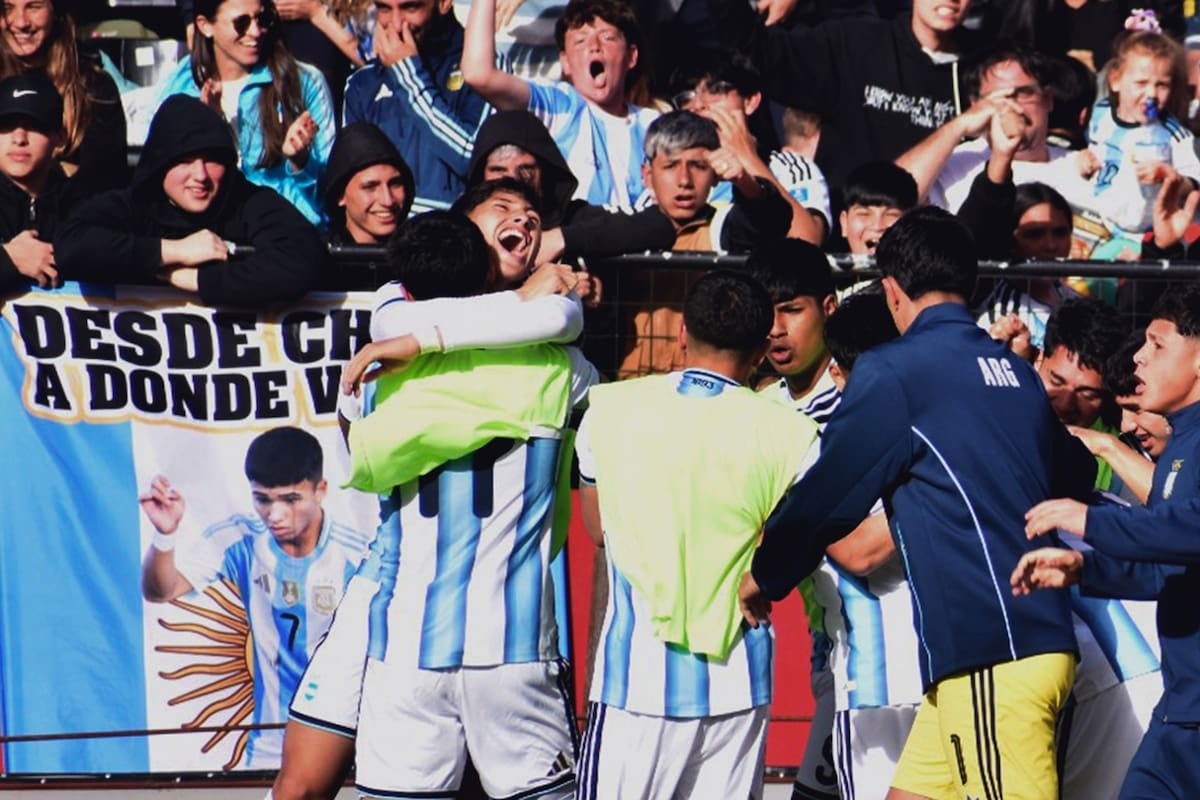 Argentina se salvó en el descuento y ahora va por Chile: el Sub 19 que no sabe sufrir tranquilo