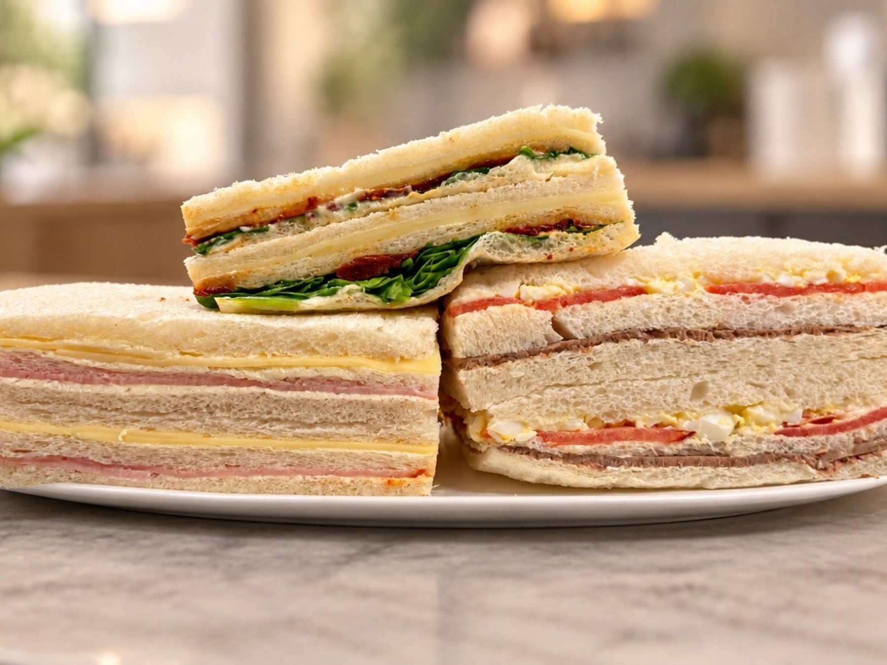Sándwiches de miga porteños: cinco confiterías, un mismo clásico y hasta mil quinientos pesos de diferencia entre sus triples
