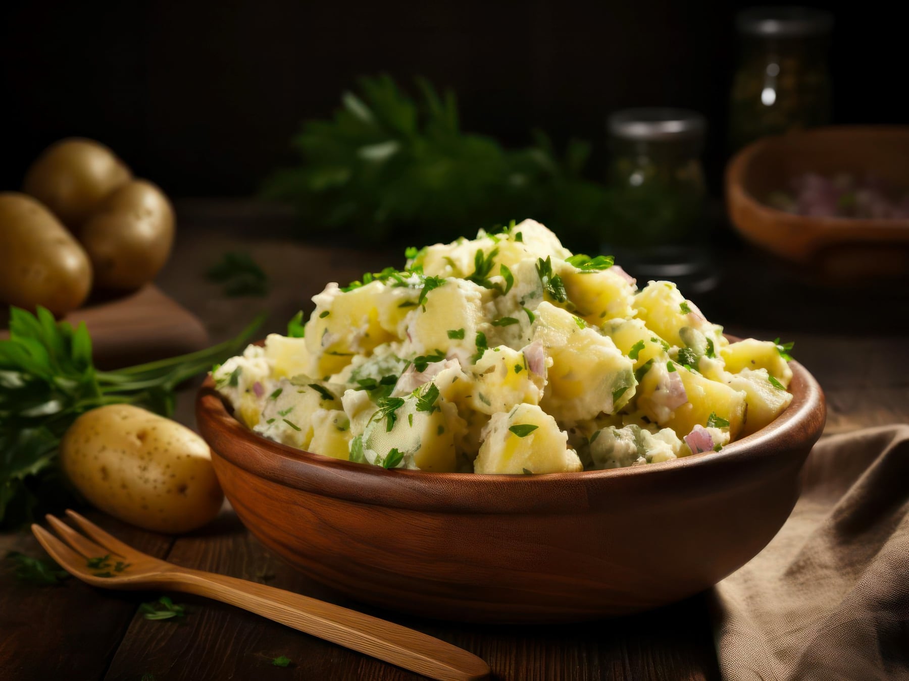 Ensalada de papa, el clásico que se gana un lugar en la mesa cuando la cocción y el aderezo se entienden