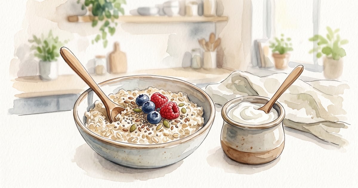 La fibra de la avena y los cultivos del yogur griego: dos aliados distintos para ir al baño sin sufrir