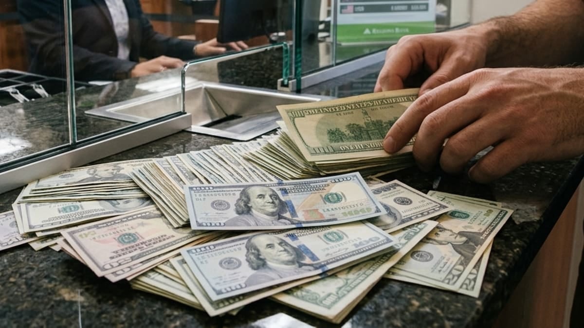 Dólar: el oficial cerró a $1540 y el blue quedó a $1545, en la previa de la rueda del martes