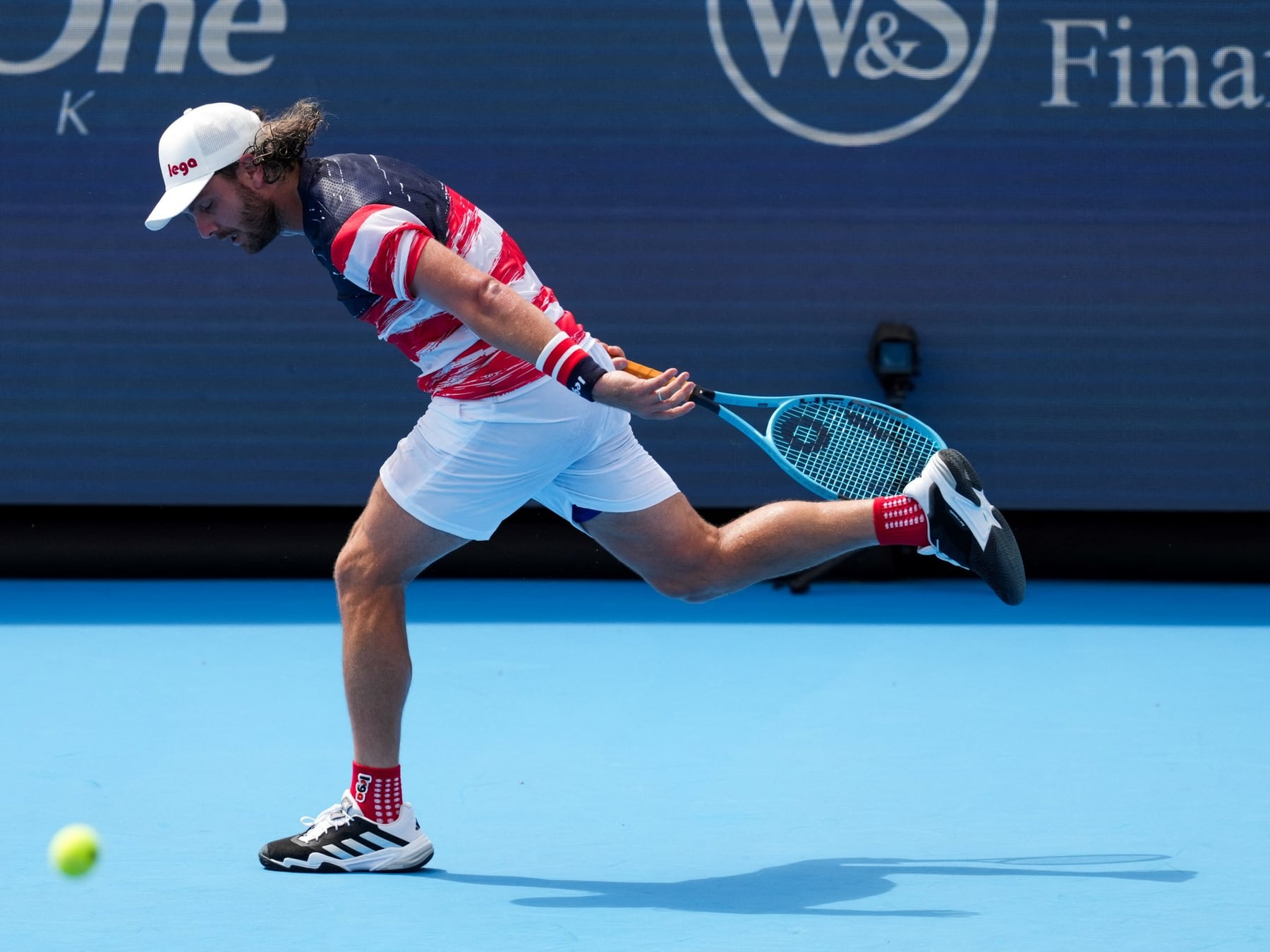 Trungelliti se topó con el frío de Shanghai y quedó afuera en la primera ronda