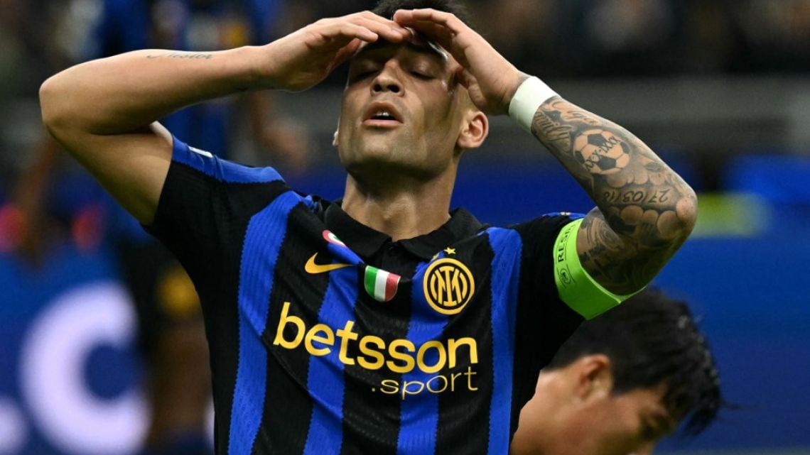 Lautaro se rompió y el Inter se queda sin torpedo justo cuando más lo necesitaba