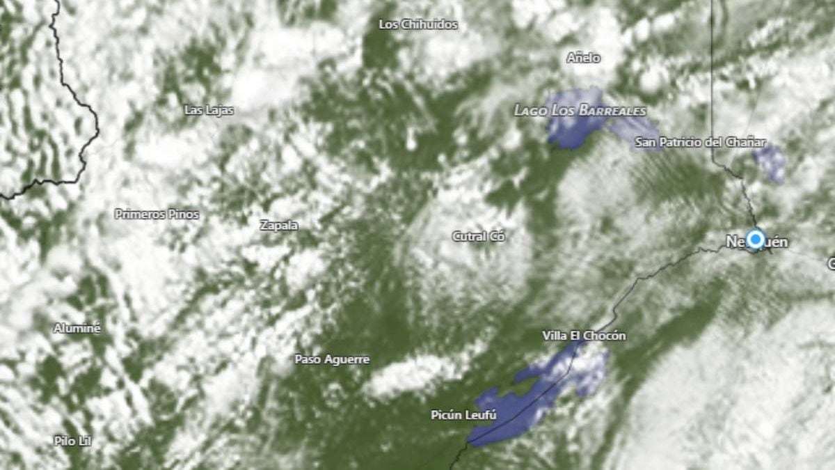 La semana en que el viento y la nube se quedaron a vivir a Neuquén