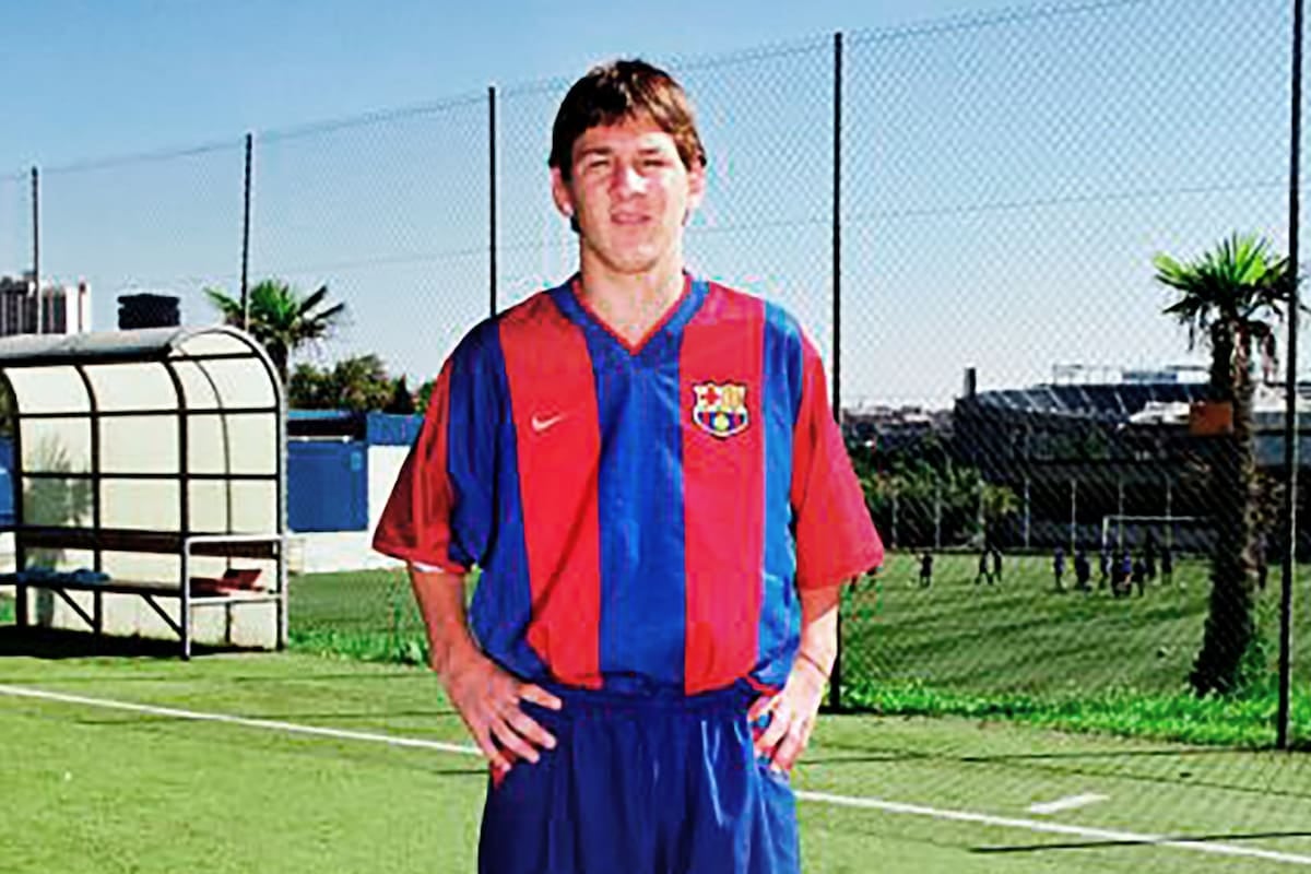 Cuando Barcelona dudó de Messi y un formador lo mandó a probar en dos años