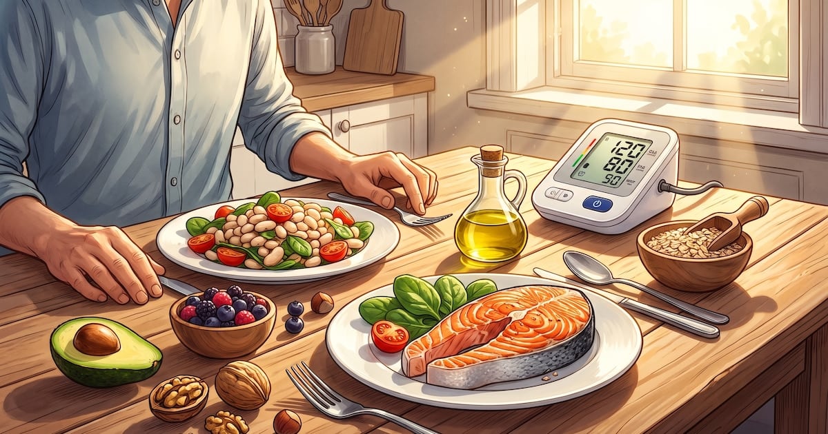Confirmado: la dieta DASH se puede bancar aun con pastillas para la presión, y eso cambia la consulta médica de cada día