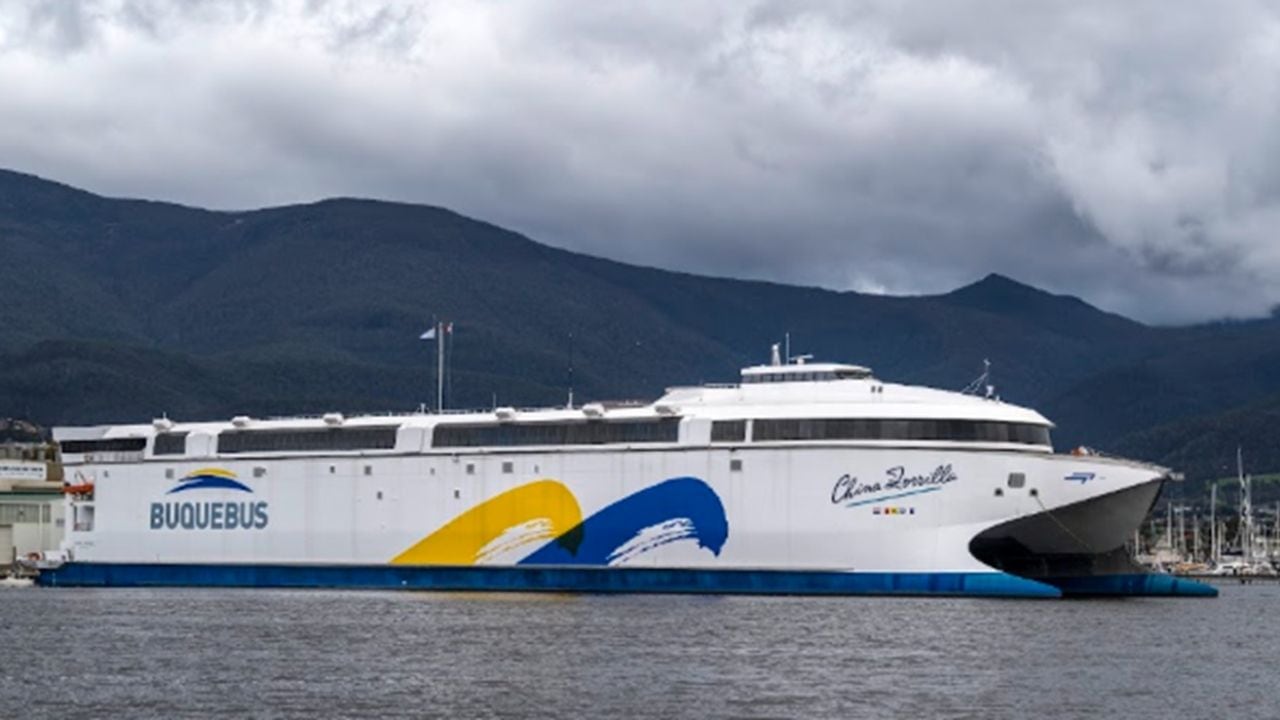 El China Zorrilla debutó entre Buenos Aires y Colonia: cómo es el buque eléctrico más grande del mundo
